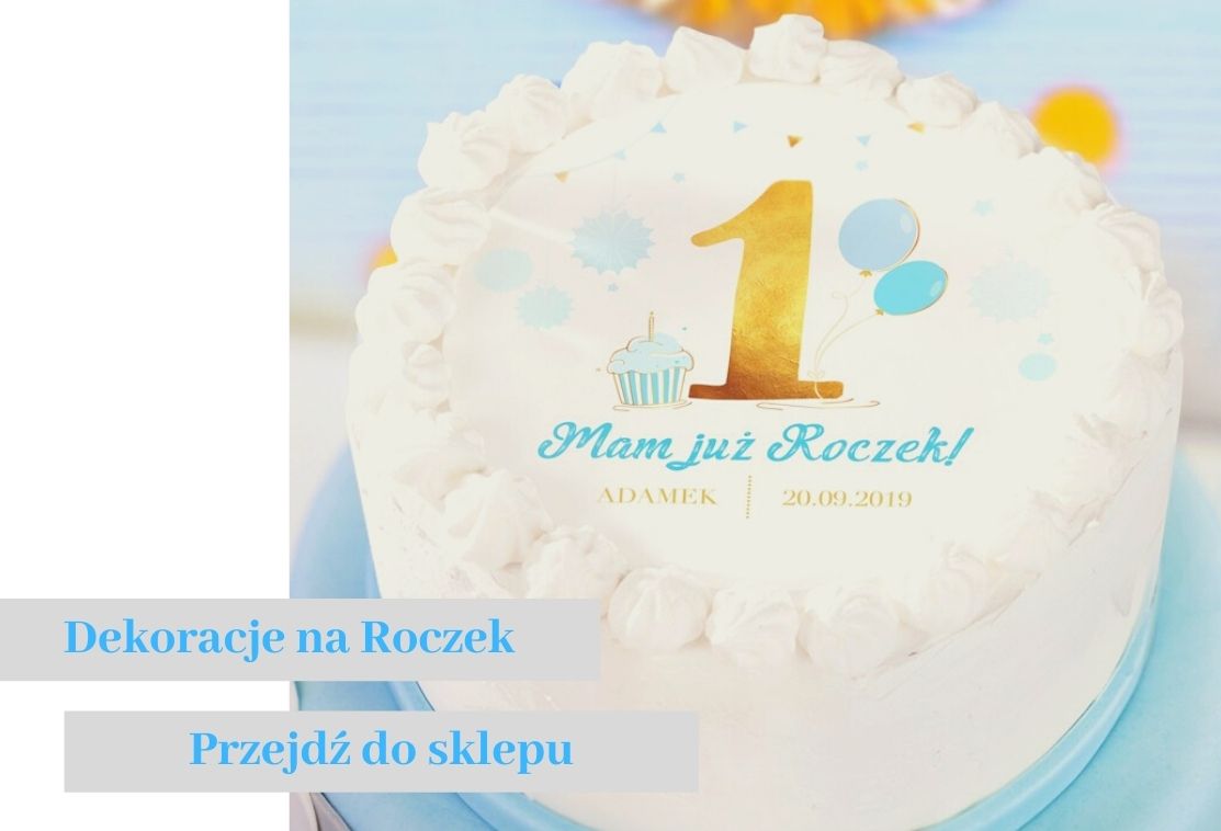 Dekoracje na Roczek